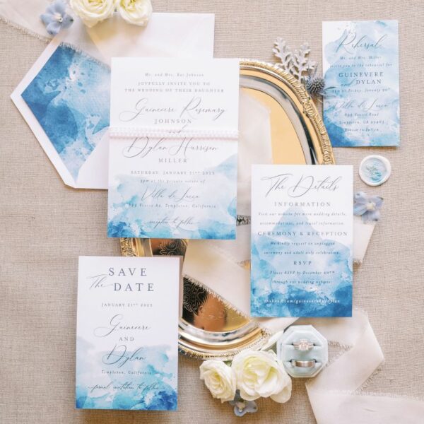 san luis obispo wedding invitations